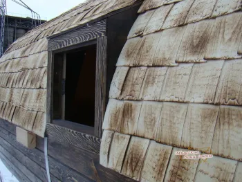 Баня Бочка Дуэт Wood 6000 Стандарт Аква - Бани-бочки - Миасские бани и сауны