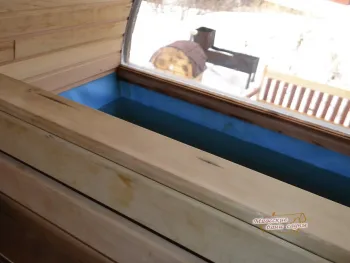 Баня Бочка Дуэт Wood 6000 Стандарт Аква - Бани-бочки - Миасские бани и сауны