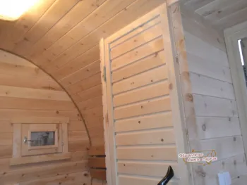 Баня Бочка Трио Wood 6000 Элит - Бани-бочки - Миасские бани и сауны