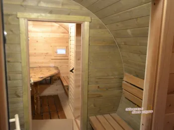 Баня Бочка Трио Wood 6000 Элит - Бани-бочки - Миасские бани и сауны