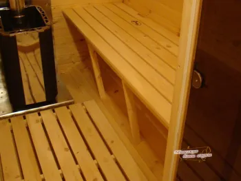 Баня Бочка Дуэт Wood 4000 Стандарт - Орех - Бани-бочки - Миасские бани и сауны