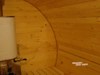 Баня Бочка Дуэт Wood 4000 Стандарт - Орех - Бани-бочки - Миасские бани и сауны