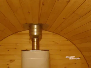 Баня Бочка Дуэт Wood 4000 Стандарт - Орех - Бани-бочки - Миасские бани и сауны