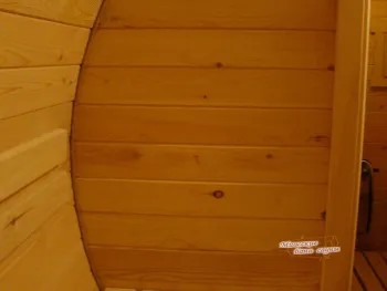 Баня Бочка Дуэт Wood 4000 Стандарт - Орех - Бани-бочки - Миасские бани и сауны