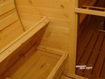 Баня Бочка Дуэт Wood 4000 Стандарт - Орех - Бани-бочки - Миасские бани и сауны