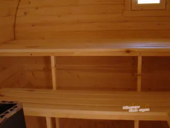 Баня Бочка Трио Wood 6000 Элит - Тик, Кедр - Бани-бочки - Миасские бани и сауны
