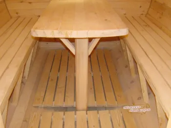 Баня Бочка Трио Wood 6000 Элит - Тик, Кедр - Бани-бочки - Миасские бани и сауны