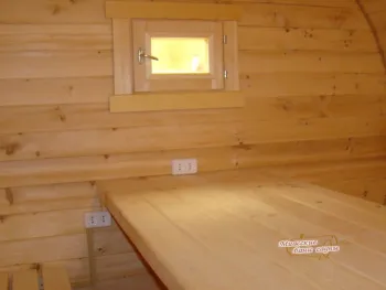 Баня Бочка Трио Wood 6000 Элит - Тик, Кедр - Бани-бочки - Миасские бани и сауны