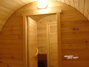 Баня Бочка Трио Wood 6000 Элит - Тик, Кедр - Бани-бочки - Миасские бани и сауны