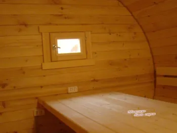 Баня Бочка Трио Wood 6000 Элит - Тик, Кедр - Бани-бочки - Миасские бани и сауны