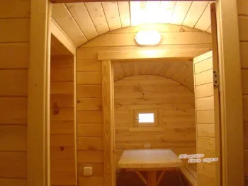 Баня Бочка Трио Wood 6000 Элит - Тик, Кедр - Бани-бочки - Миасские бани и сауны