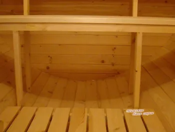 Баня Бочка Трио Wood 6000 Элит - Тик, Кедр - Бани-бочки - Миасские бани и сауны