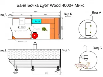Бани-бочки - Миасские бани и сауны