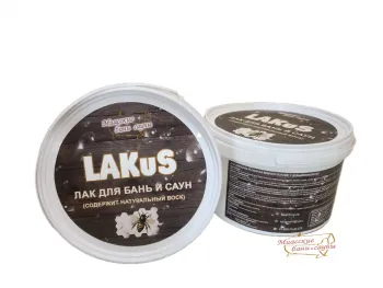 Лак для Бань и Саун LAKuS - орегон