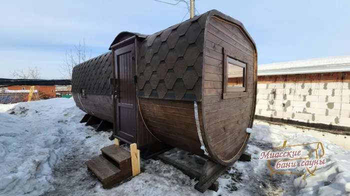 Бани-бочки - Миасские бани и сауны