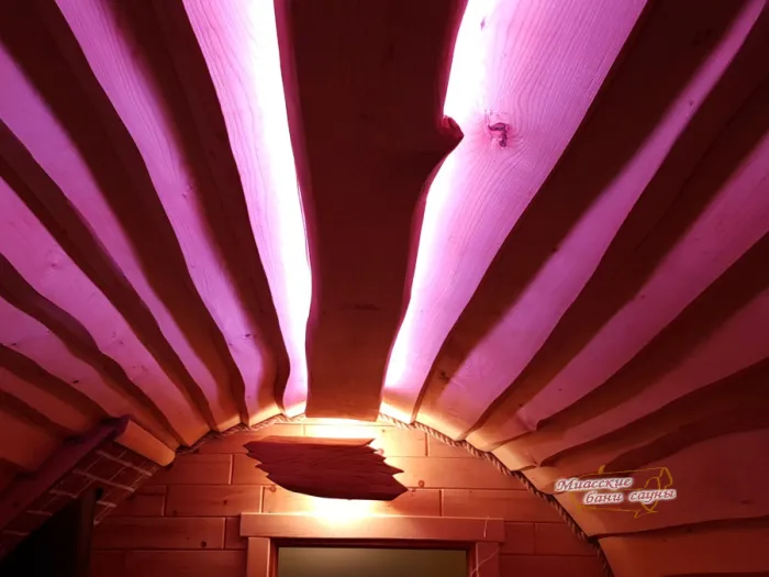 LED - Подсветка в Бане - Бани-бочки - Миасские бани и сауны
