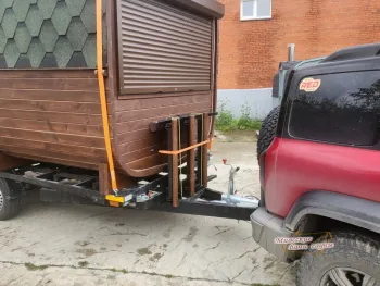 Баня-Квадро Дуэт 5000 Стандарт Сосна