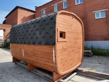 Баня - Квадро Дуэт 3500 Стандарт Сосна