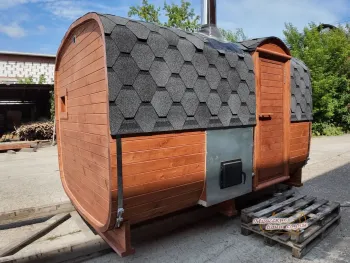 Баня - Квадро Дуэт 3500 Стандарт Сосна